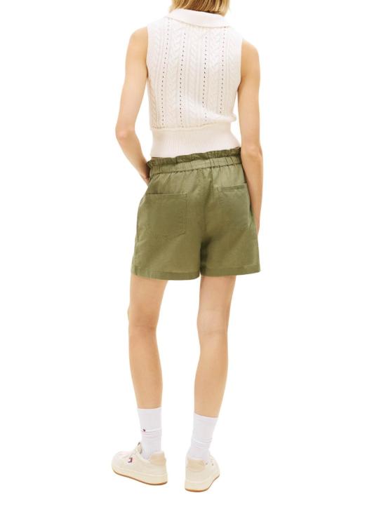 26SS 타미힐피거 숏팬츠 DW0DW22227L9P Green - TOMMY HILFIGER