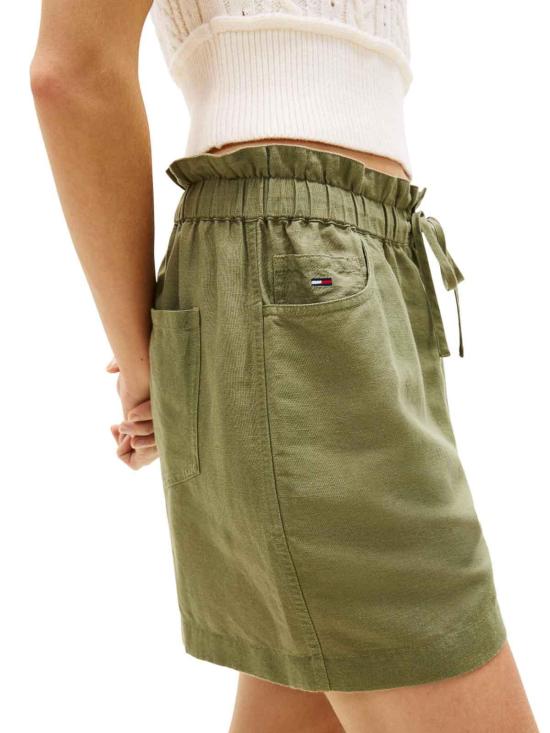 26SS 타미힐피거 숏팬츠 DW0DW22227L9P Green - TOMMY HILFIGER