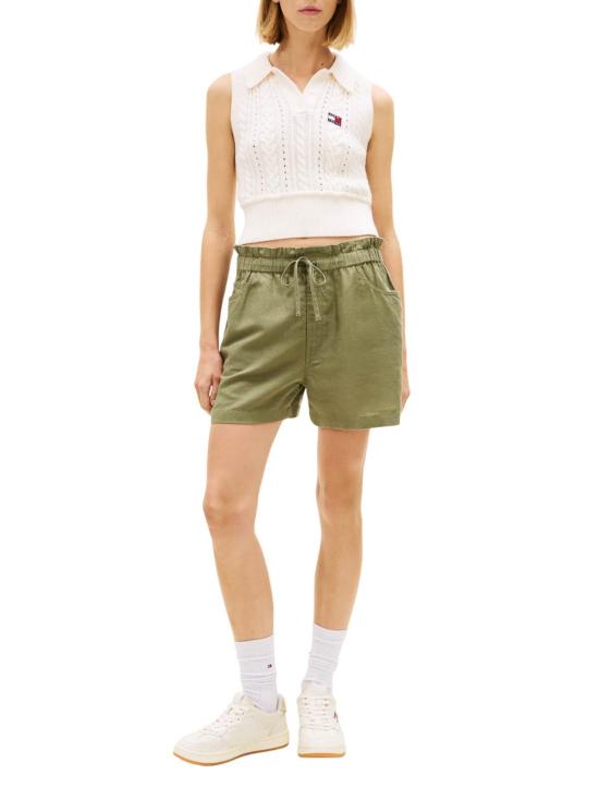 26SS 타미힐피거 숏팬츠 DW0DW22227L9P Green - TOMMY HILFIGER