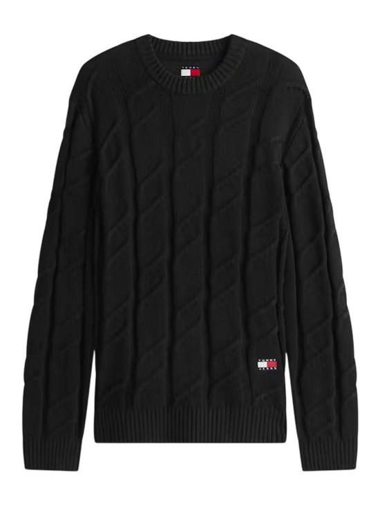 26SS 타미힐피거 스웨터 DM0DM22355BDS BLACK