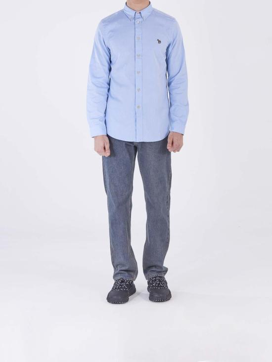  PS 바이 폴스미스 셔츠 M2R599RFZEBRA Light Blue - PS BY PAUL SMITH