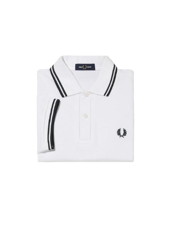  프레드페리 폴로 티셔츠 M3600200 White - FRED PERRY