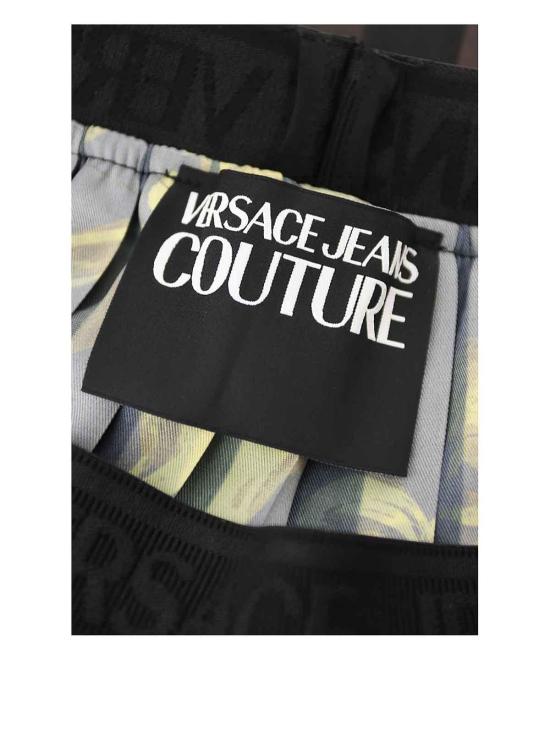  베르사체 미디 스커트 76HAE81076DP810G89 Black - VERSACE