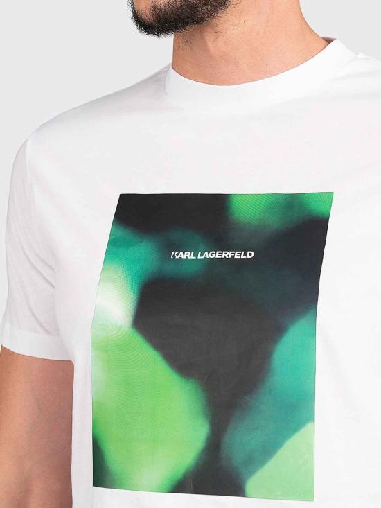  칼라거펠트 반팔 티셔츠 75503653222410 White - KARL LAGERFELD