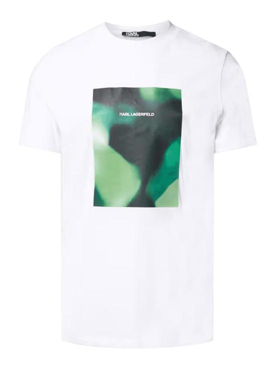  칼라거펠트 반팔 티셔츠 75503653222410 White