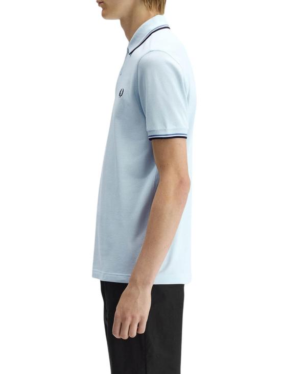 26SS 프레드페리 폴로 티셔츠 M360096A Light Blue - FRED PERRY