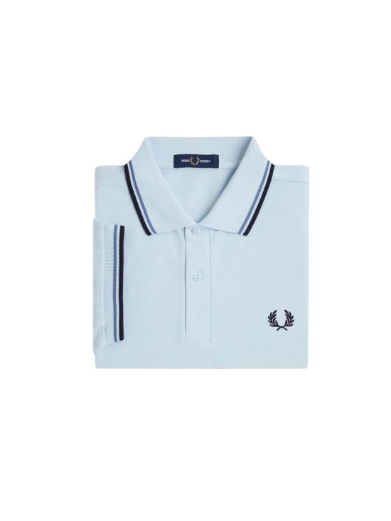 26SS 프레드페리 폴로 티셔츠 M360096A Light Blue - FRED PERRY