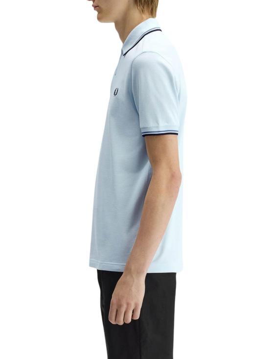 26SS 프레드페리 폴로 티셔츠 M360096A Light Blue - FRED PERRY