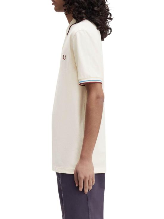 25FW 프레드페리 폴로 티셔츠 M3600PZ46 Cream - FRED PERRY