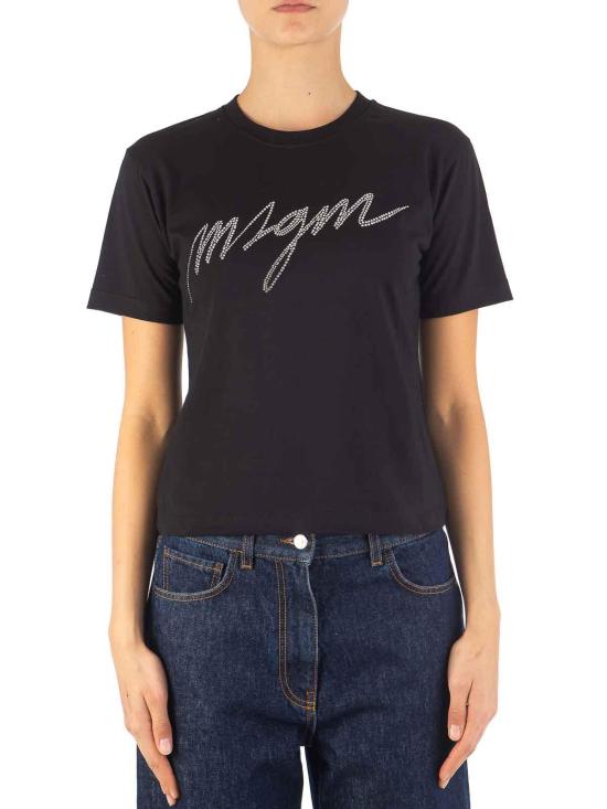  엠에스지엠 반팔 티셔츠 3541MDM129237798 Black - MSGM