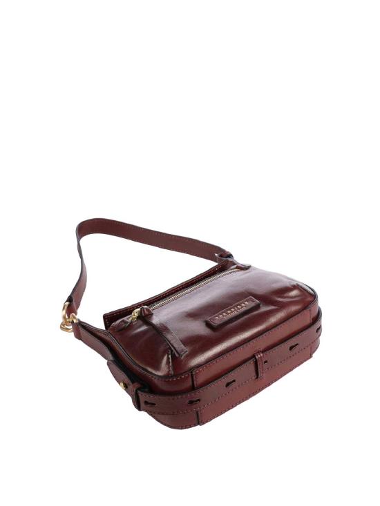 25FW 더브릿지 숄더백 04570501YF Dark Red - THE BRIDGE