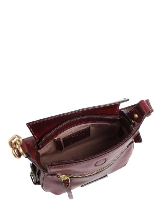 25FW 더브릿지 숄더백 04570501YF Dark Red - THE BRIDGE