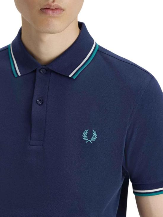 26SS 프레드페리 폴로 티셔츠 M360086A Blue - FRED PERRY