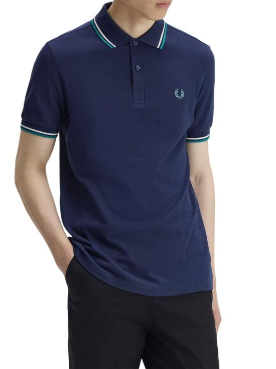 26SS 프레드페리 폴로 티셔츠 M360086A Blue - FRED PERRY