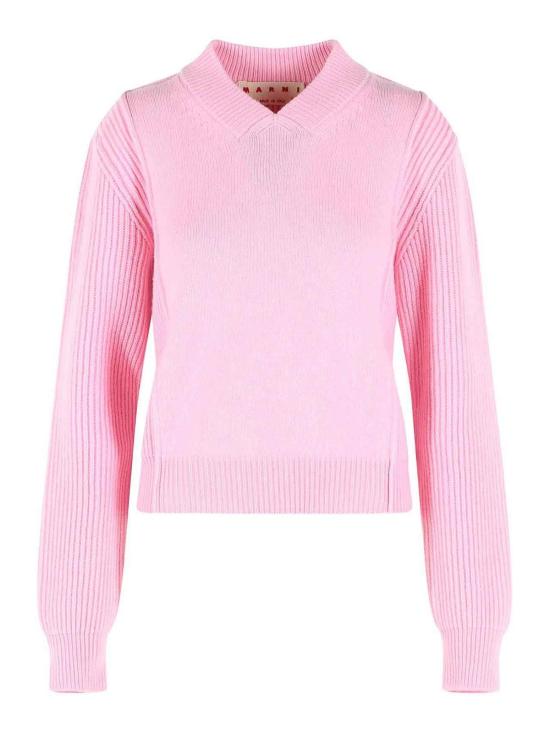 26FW 마르니 긴팔 티셔츠 CVMD0169A0UFZ41400C14 Nude Neutrals