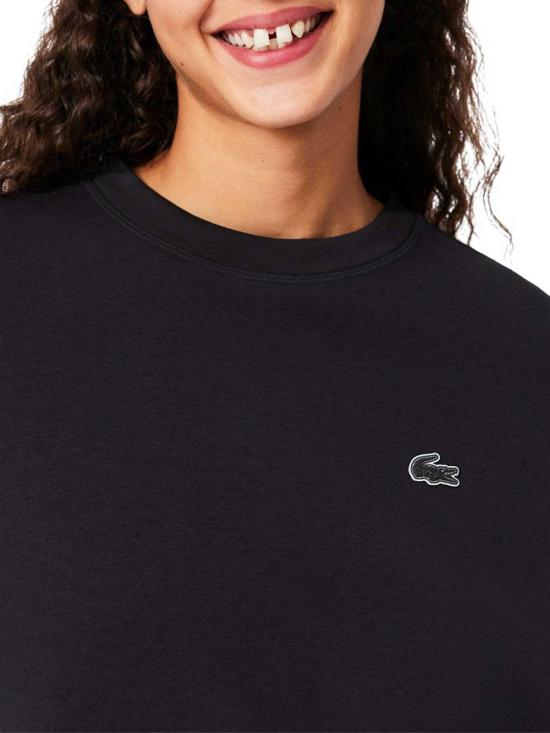 25FW 라코스테 라코스테 더블 페이스드 스웨트셔츠 SF5614031 Black - LACOSTE