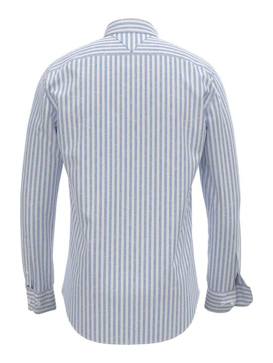  타미힐피거 긴팔 셔츠 MW0MW346460A4 Blue - TOMMY HILFIGER