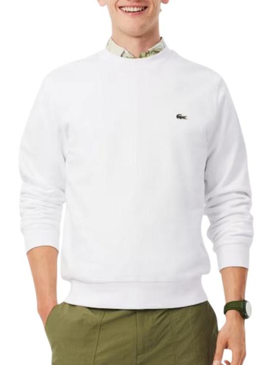 26FW 라코스테 긴팔 티셔츠 SH9801001 White - LACOSTE