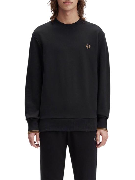 25FW 프레드페리 긴팔 티셔츠 M7535S77 Black - FRED PERRY