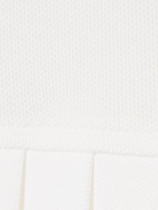 26SS 라코스테 미디 스커트 EF182270V Cream - LACOSTE