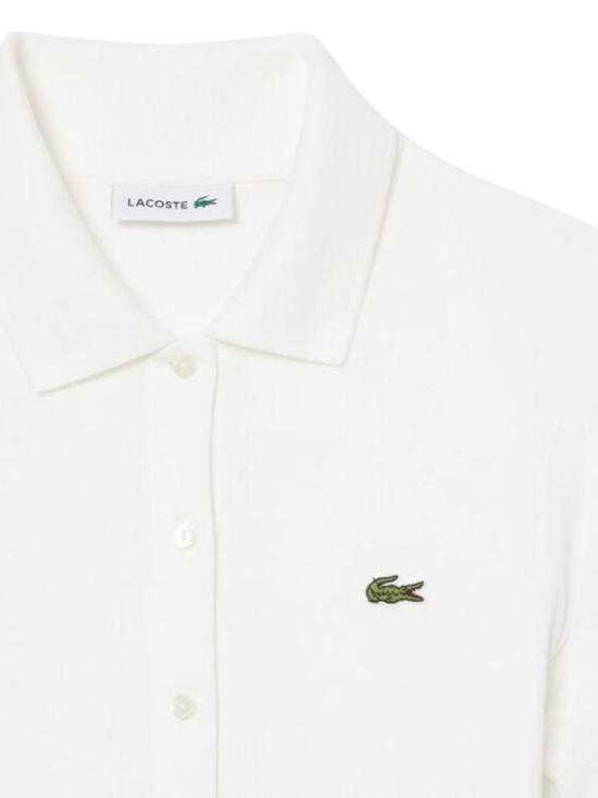 26SS 라코스테 미디 스커트 EF182270V Cream - LACOSTE