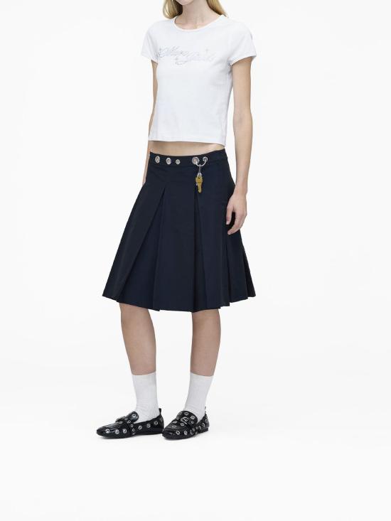 26SS 마크제이콥스 미디 스커트 2S6RSK003W06 Blue - MARC JACOBS