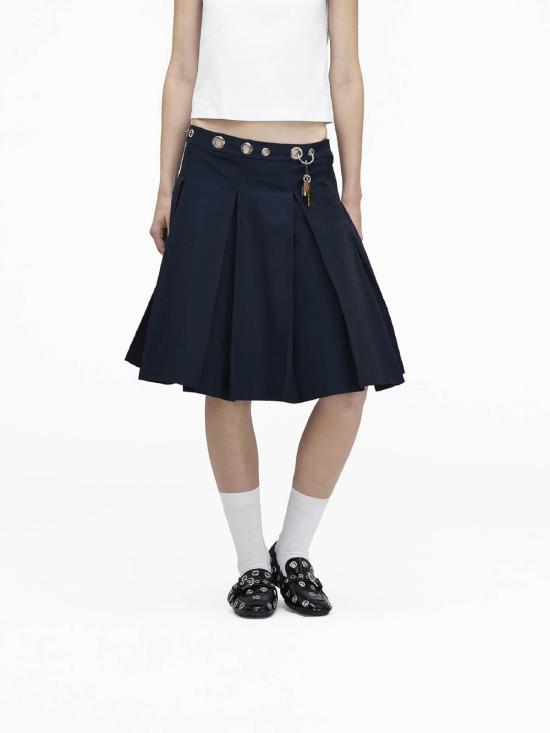 26SS 마크제이콥스 미디 스커트 2S6RSK003W06 Blue - MARC JACOBS