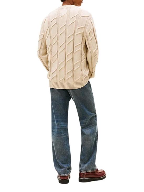 26SS 타미힐피거 스웨터 DM0DM22355ABY BEIGE - TOMMY HILFIGER