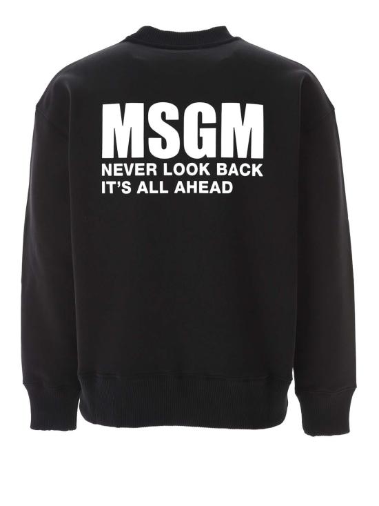  엠에스지엠 긴팔 티셔츠 3540MM11123779599 Black - MSGM