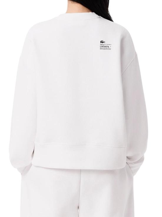 25FW 라코스테 라코스테 더블 페이스드 스웨트셔츠 SF5614001 White - LACOSTE