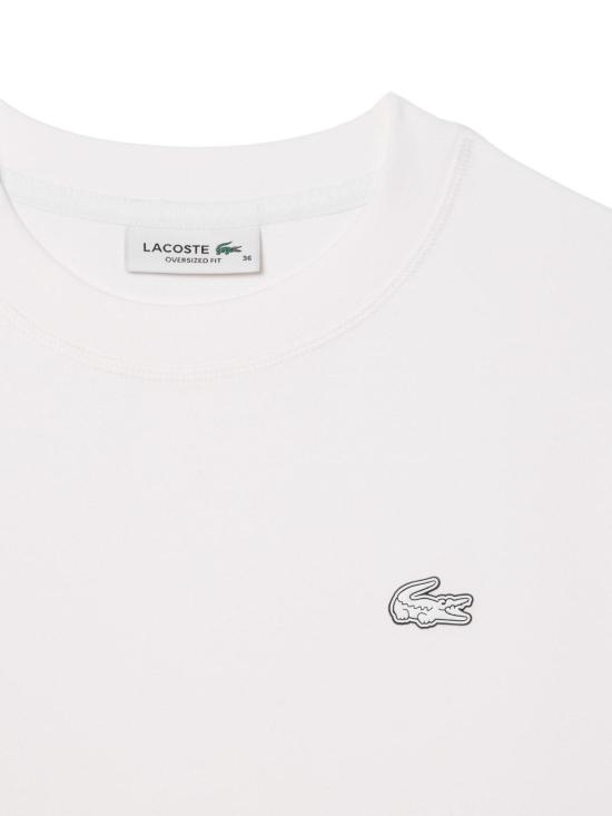25FW 라코스테 라코스테 더블 페이스드 스웨트셔츠 SF5614001 White - LACOSTE