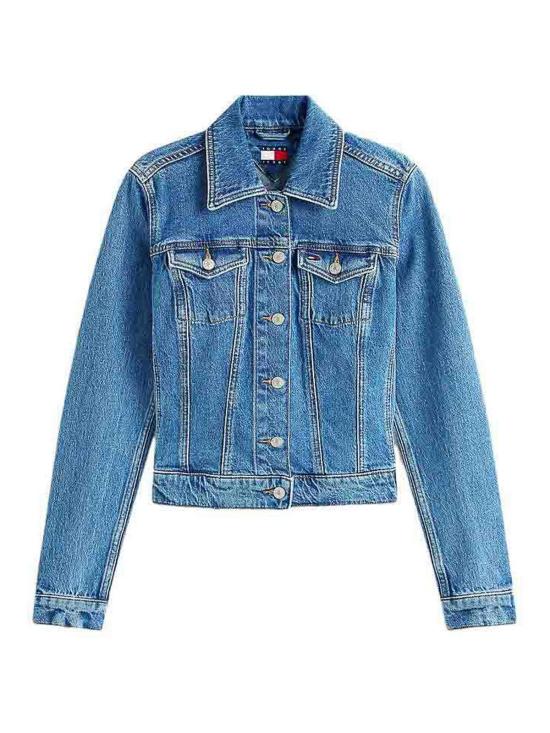26SS 타미힐피거 미디 스커트 DW0DW224891A5 Blue