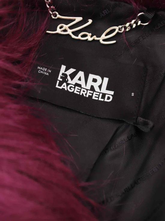  칼라거펠트 무스탕 236W1508470 Purple - KARL LAGERFELD