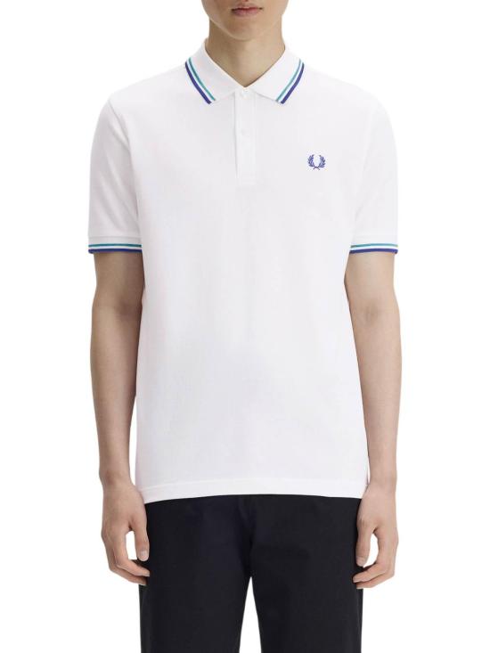 26SS 프레드페리 폴로 티셔츠 M360094A White - FRED PERRY