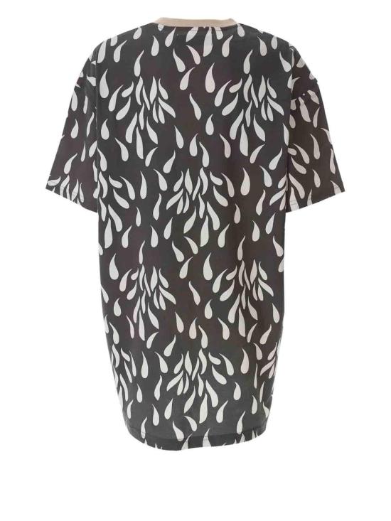  비비안웨스트우드 스트라이프 패턴 리브드 반팔 티셔츠 3G01001GC003EGODO307 Multicolour - VIVIENNE WESTWOOD