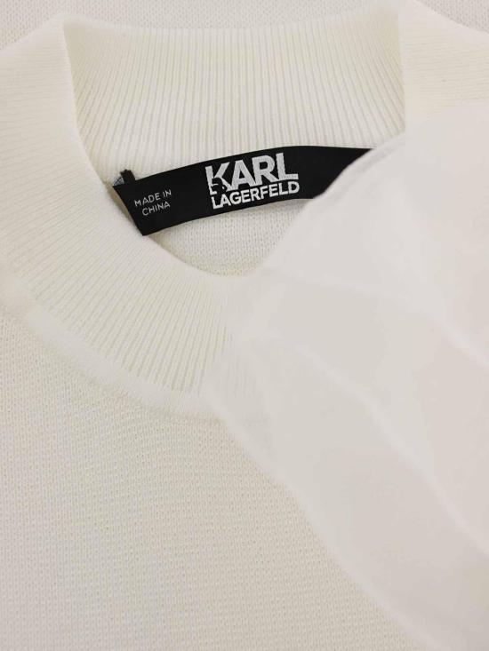  칼라거펠트 민소매 티셔츠 235W2003100 White - KARL LAGERFELD