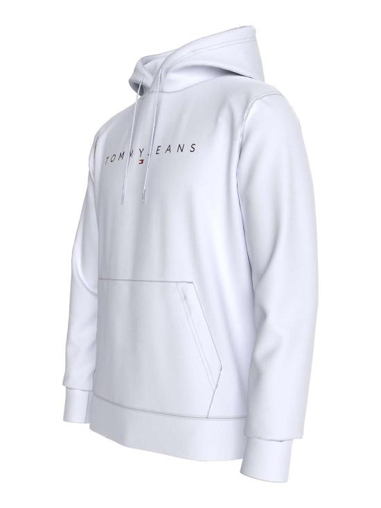  타미힐피거 후드 티셔츠 DM0DM17985YBR White - TOMMY HILFIGER