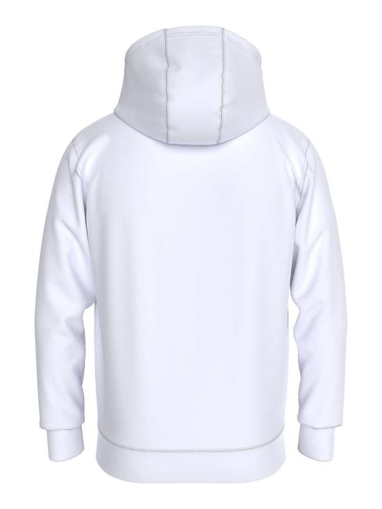  타미힐피거 후드 티셔츠 DM0DM17985YBR White - TOMMY HILFIGER