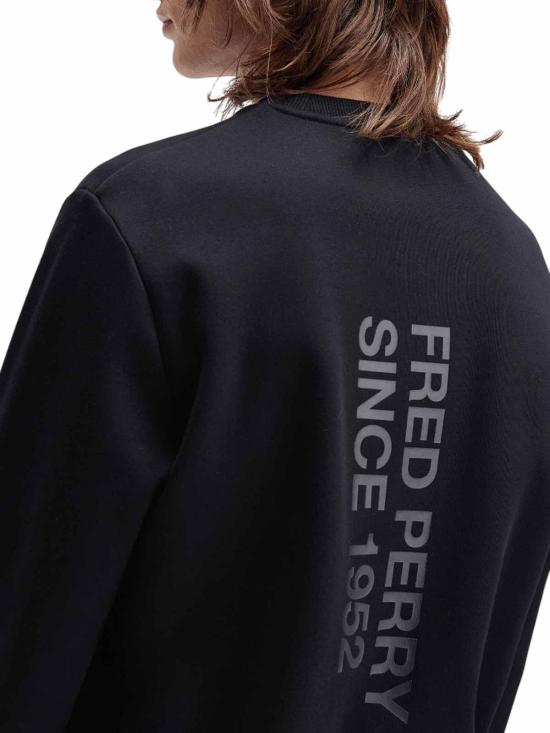 25FW 프레드페리 긴팔 티셔츠 M1369102 Black - FRED PERRY