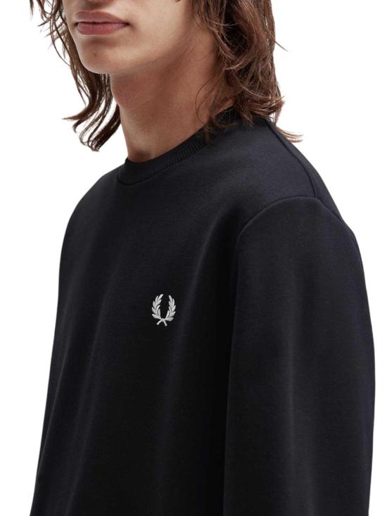 25FW 프레드페리 긴팔 티셔츠 M1369102 Black - FRED PERRY