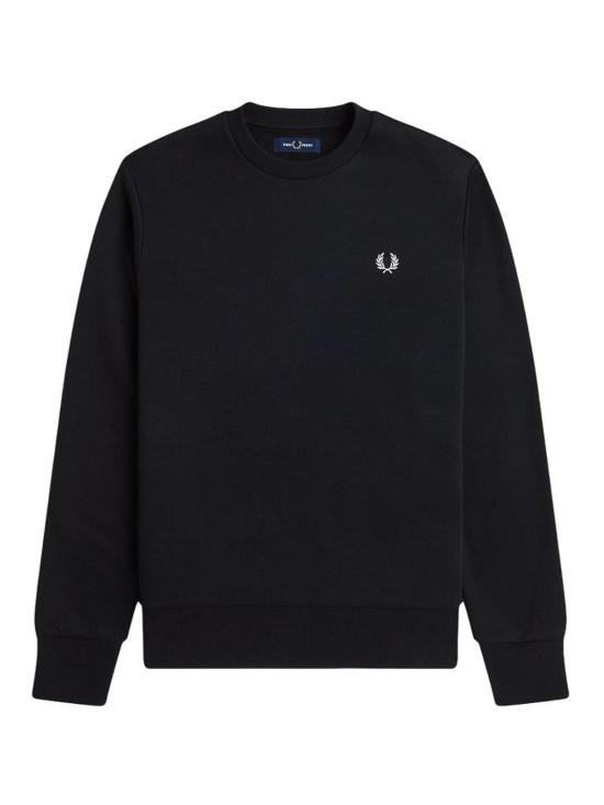 25FW 프레드페리 긴팔 티셔츠 M1369102 Black