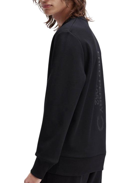 25FW 프레드페리 긴팔 티셔츠 M1369102 Black - FRED PERRY