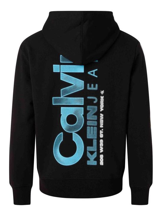  캘빈클라인 후드 티셔츠 J30J324219BEH Black - CALVIN KLEIN