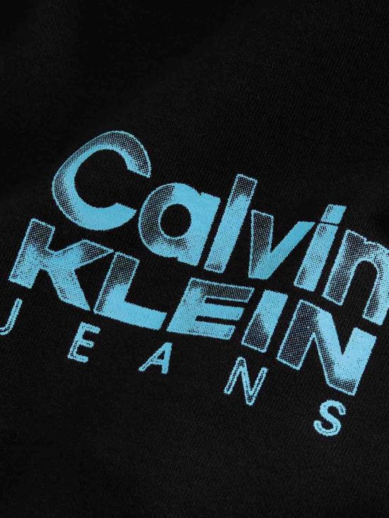  캘빈클라인 후드 티셔츠 J30J324219BEH Black - CALVIN KLEIN