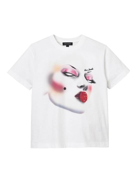 26FW 마크제이콥스 반팔 티셔츠 2S6RTP050C38 WHITE
