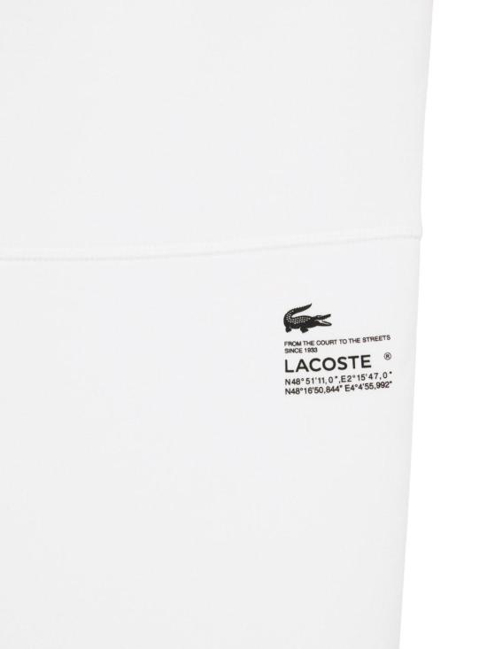 25FW 라코스테 트레이닝/조거 팬츠 XF0343001 WHITE - LACOSTE