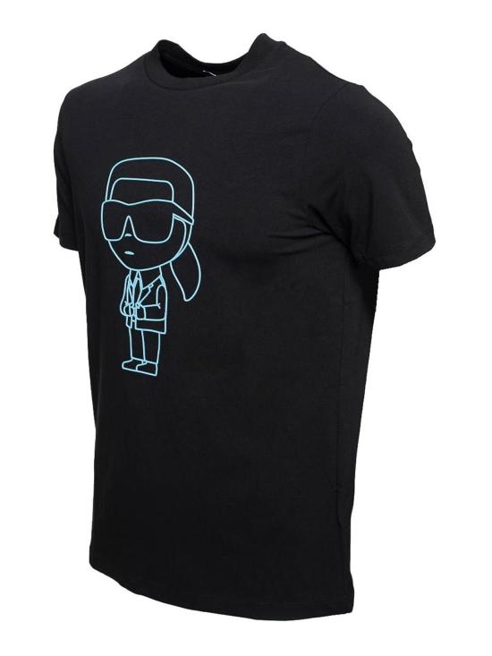  칼라거펠트 반팔 티셔츠 755082532221990 Blue - KARL LAGERFELD