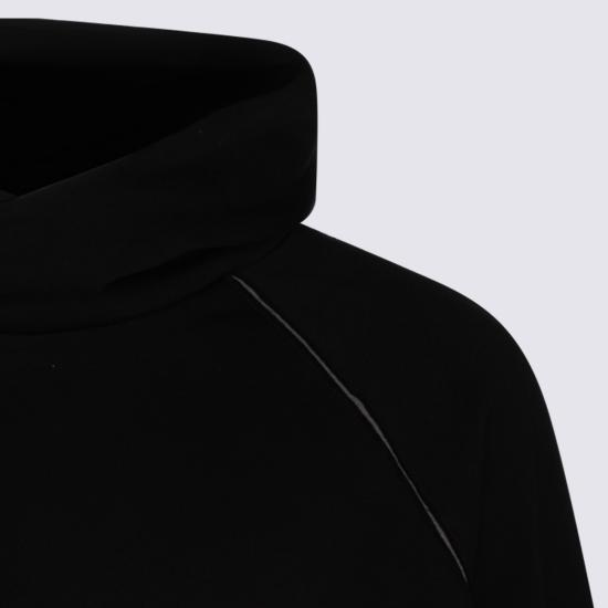 26FW 톰크롬 후드 티셔츠 MS19301 11 BLACK - THOM KROM