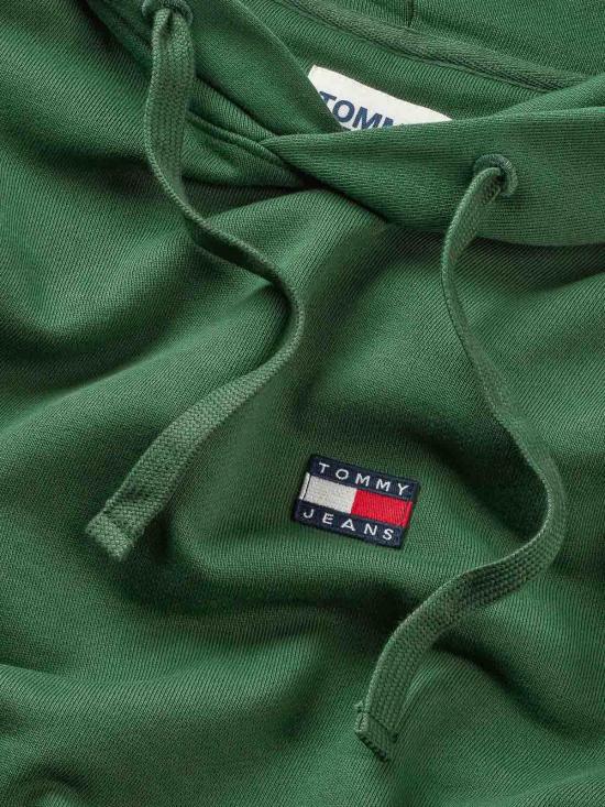  타미힐피거 후드 티셔츠 DM0DM16369L2M Green - TOMMY HILFIGER