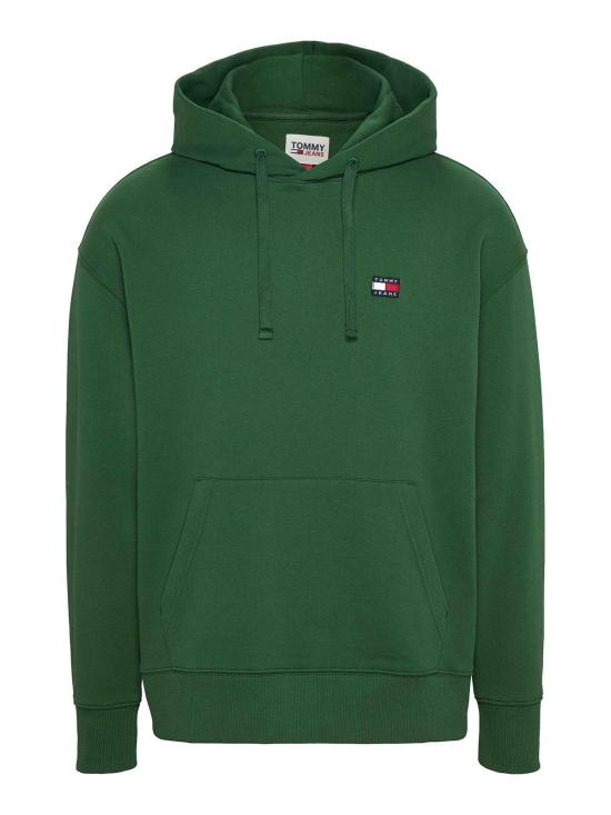  타미힐피거 후드 티셔츠 DM0DM16369L2M Green